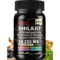 Organic Shilajit Supplement Improve Energy Shilajit capsules